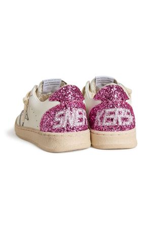 sneakers in pelle bianco GOLDEN GOOSE KIDS | GYF00439F00745311115